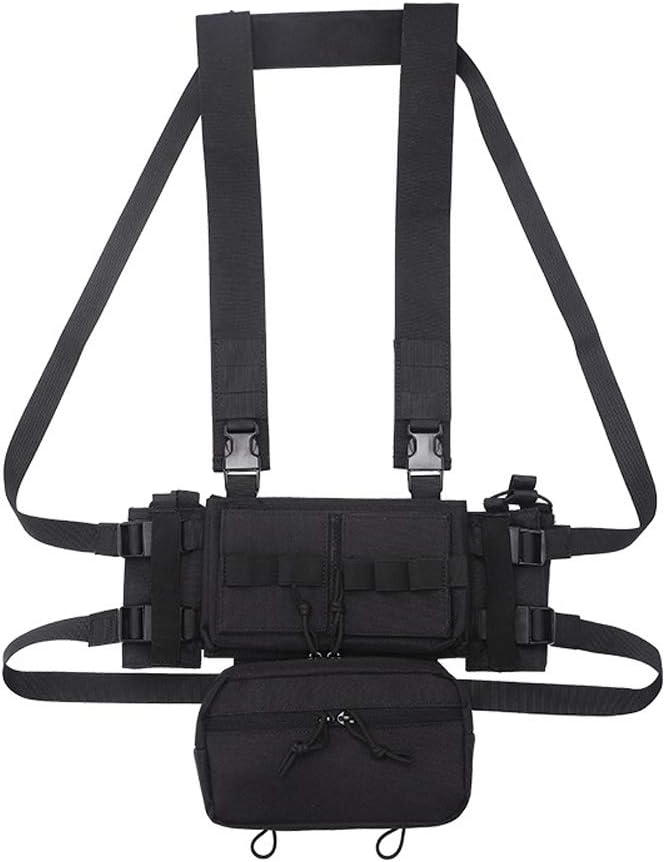 Amazon.com: The Mercenary Company MK3 Modular Chest Rig (Black ...
