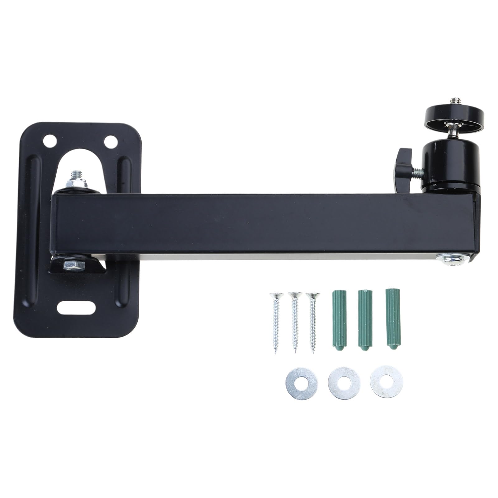 Viviwi Black Small Projectors Wall Mount Stand Ceiling Projector Holder With 360°Rotatable Head And 90°Tilting For Home Theater