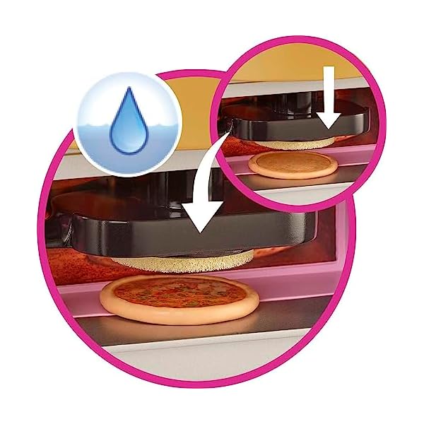 Barbie Coffret Le Restaurant de avec Une poupée Mannequin, Plus de 30 Accessoires et 6 Zones de Jeux Jouet Enfant, Dès 3 Ans, HGP59 51UFC4suaFL. SS600