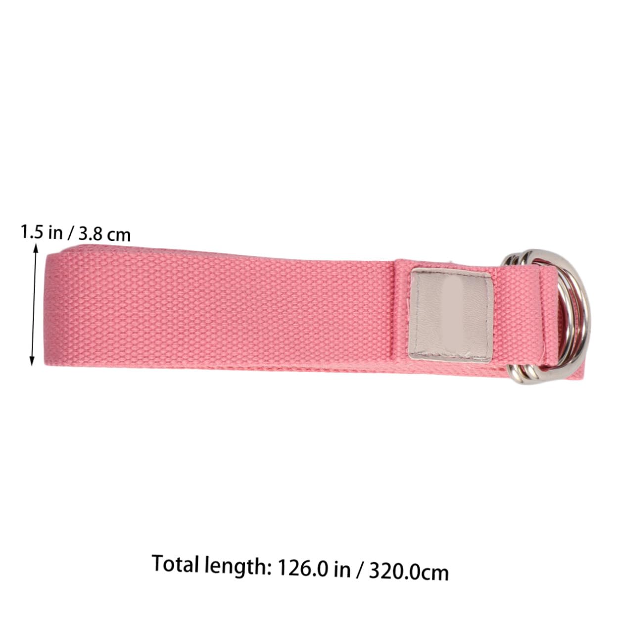 VICASKY 2 Cinghia Yoga Stretching Resistente Rosa Portatile per Fitness e Allenamento Muscolare Accessorio per Esercizi e Tonificazione