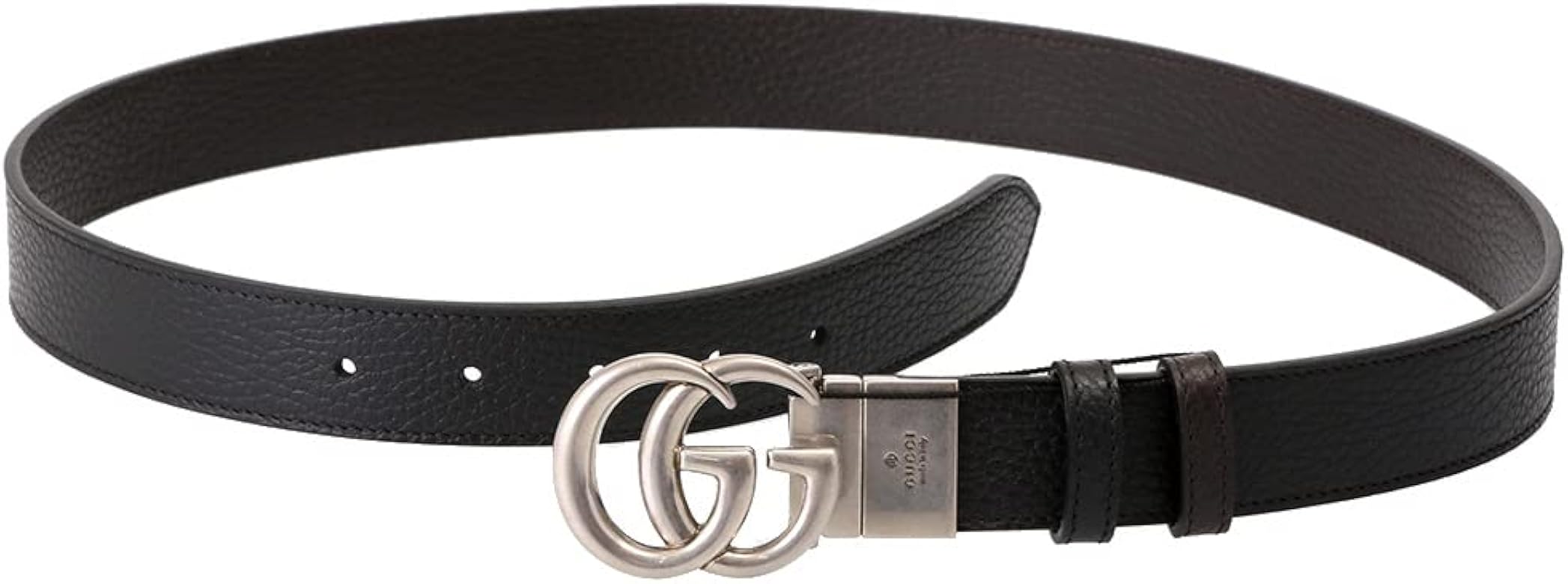 グッチ ベルト ダブルGバックル GGマーモント リバーシブル