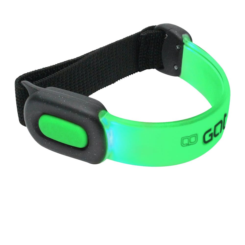 Piri Sport Pulsera reflectante neón, poliéster, verde, talla única