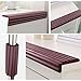 KOOLDOO Maroon Baby Proofing Edge Guards Padding, 12.5ft Extra Wide Edge Protectors with Adhesive 3M Tapes for Table, Desk