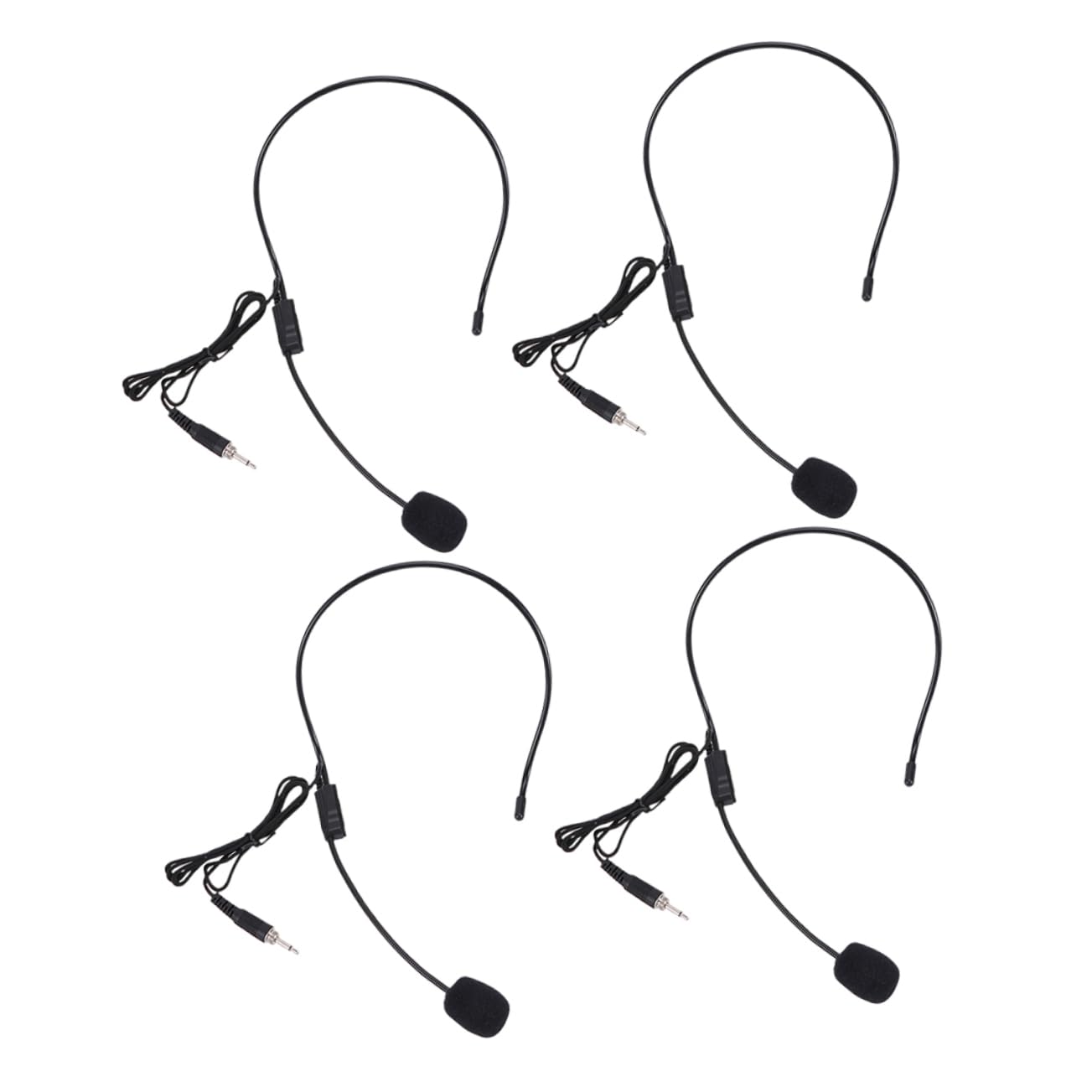 ULDIGI Microphone Headset for Speaker Head-Mounted Mic Amplifier Earhook Mic Accessory