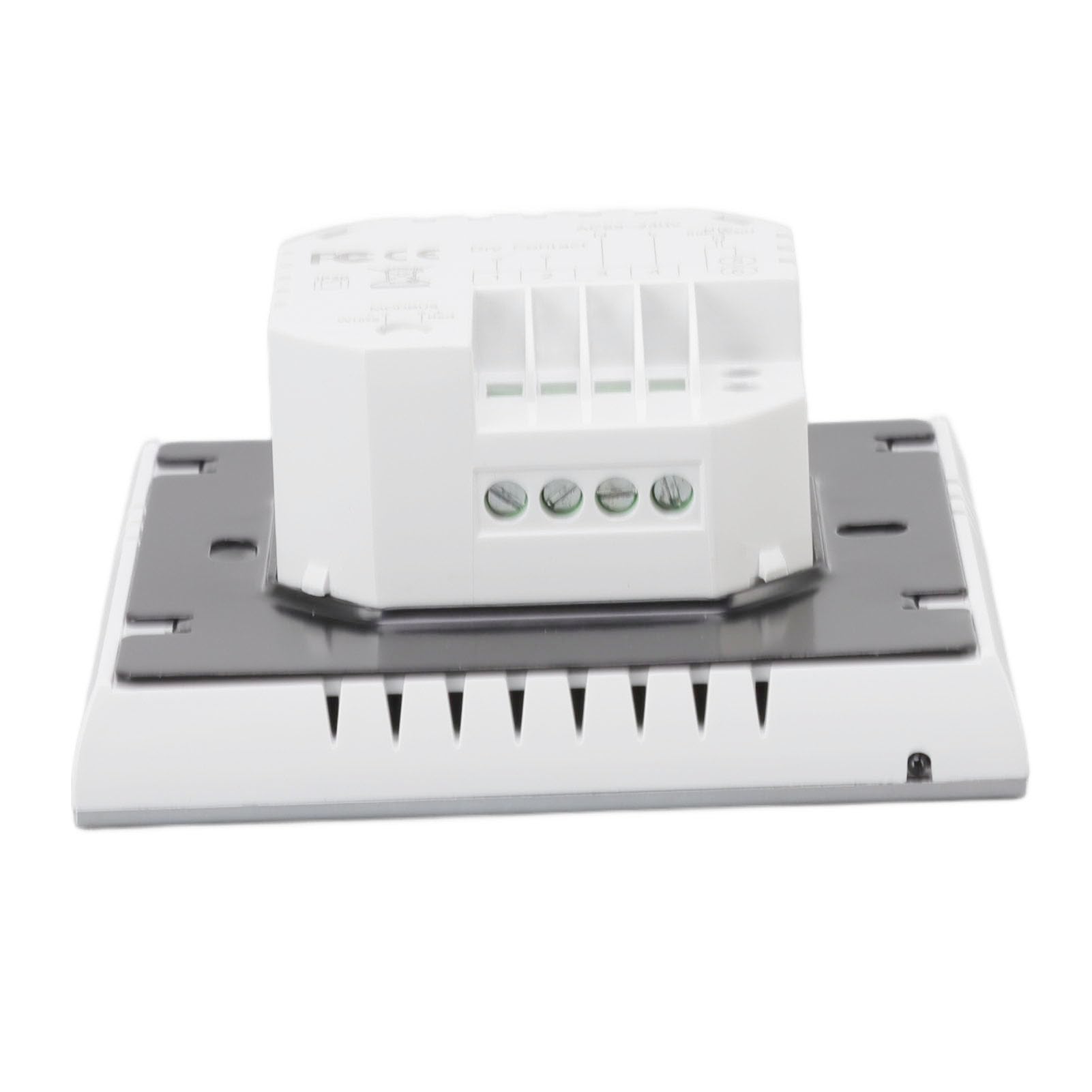 Termostato Inteligente Programable con Pantalla Táctil LCD, Dispositivo de Calefacción para Uso Doméstico, Blanco, 95-240V