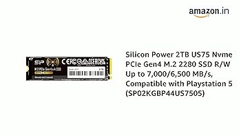 Amazon.in: Buy Silicon Power 2TB US75 Nvme PCIe Gen4 M.2 2280 SSD 