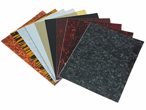 Dopro 25 X 20 Cm Blackpearl Chitarra Acustica Autoadesiva Scratch Plate Foglio Battipenna Materiale Foglio - 6