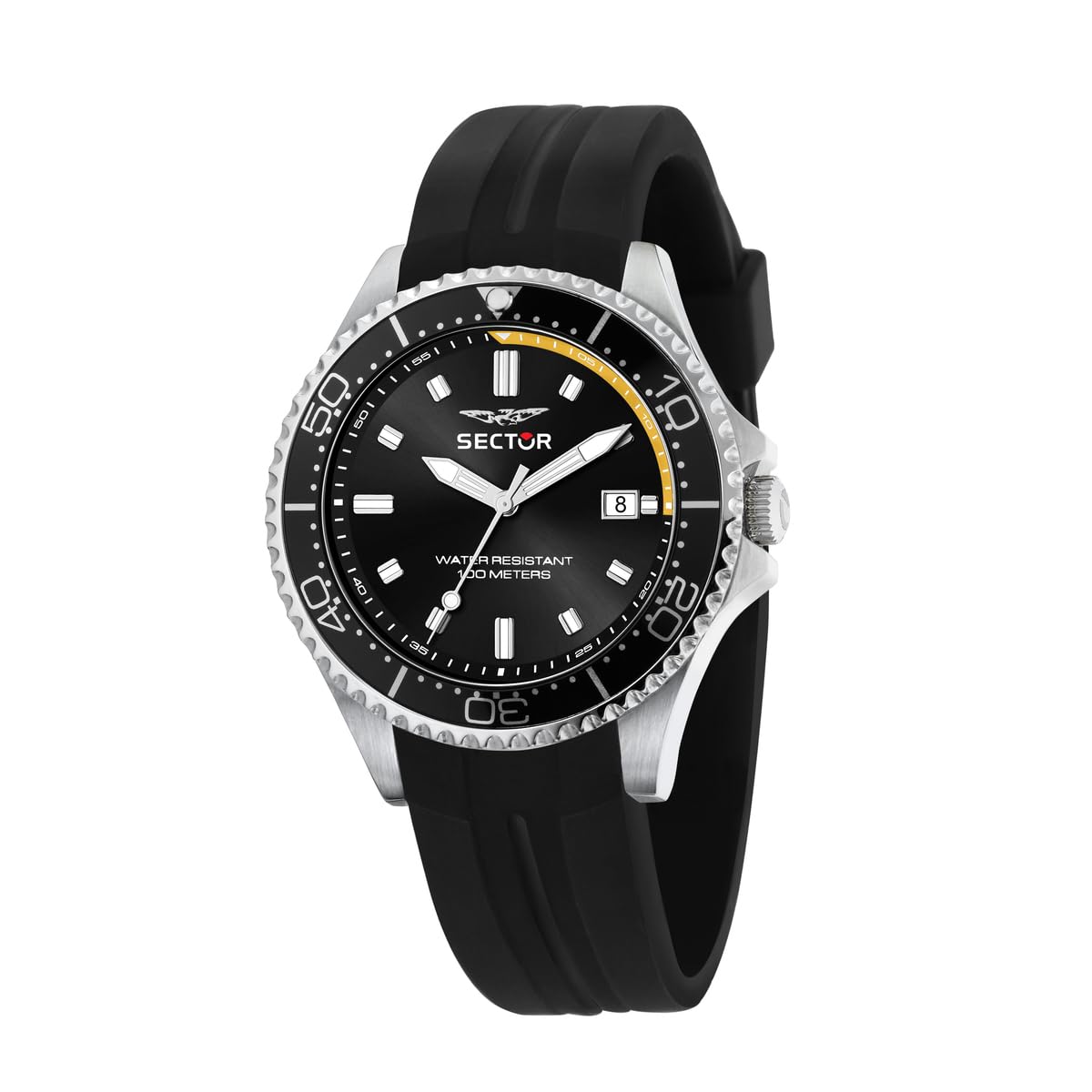 Sector No Limits Men's Watch 230 Limited Edition Time and Date Analogue - R3251161048 Black