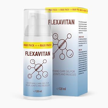 Flexavitan Gel – Treat Yourself to the Soothing Care Gel – No Mineral Oils and Silicone – Contents 120 ml