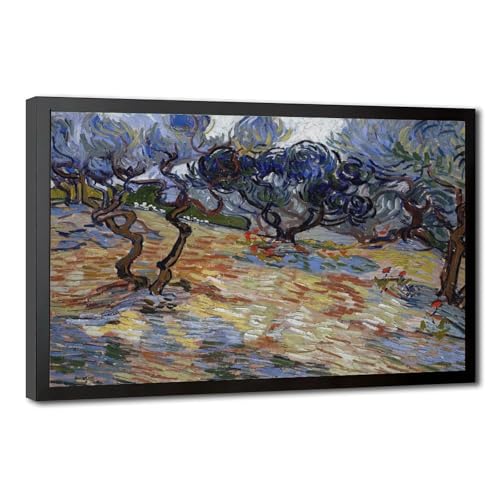 Impression sur toile oliviers le cadeau idéal pour décorer un bureau