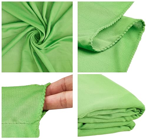 Image of Amazon Basics Professional Green Screen Backdrop Cloth (8x12 ft) | Suitable for Photography, Photoshoot, Product Photography, Live Streaming, Zoom Meetings, VFX Editing | Pack of 1 (Green)