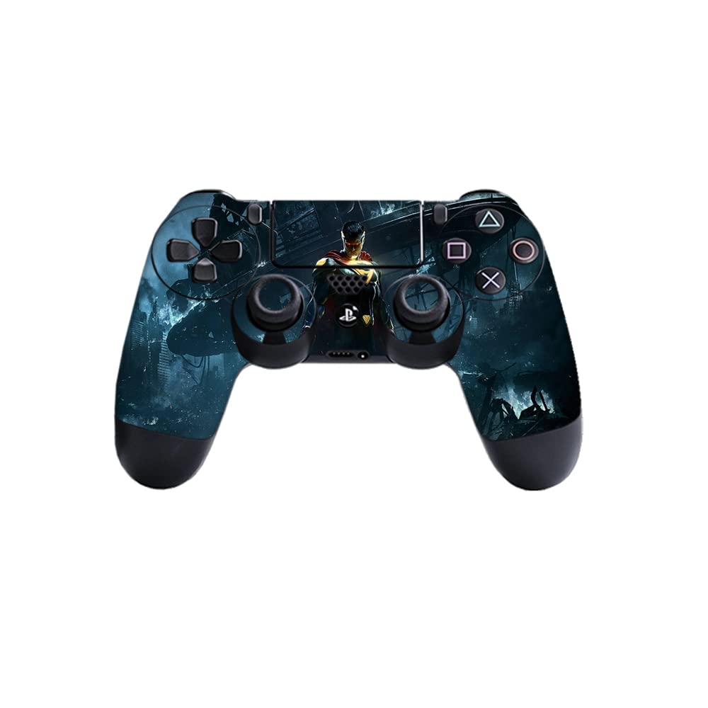 GADGETS WRAP Printed Vinyl Decal Sticker Skin for Sony Playstation 4 PS4 Controller Only – Injustice 2 Superman Wide Toy Review India (Iknoor World )