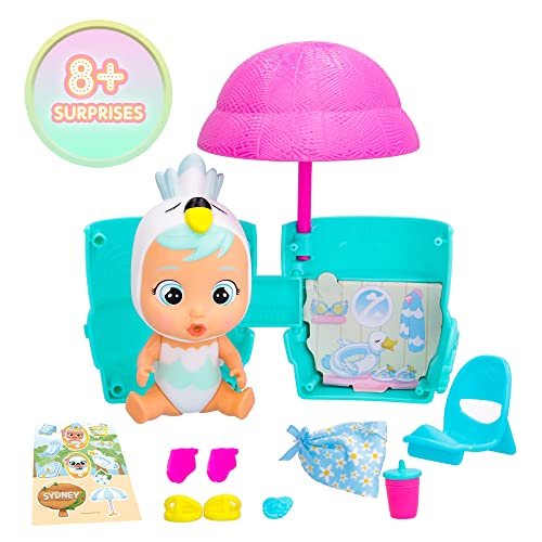 Cry Babies Magic Tears Tropical World - Beach Babies Series | 8+ Surprises, Accessories, Surprise Doll - Great Gift For Kids Ages 3+ #TOP1