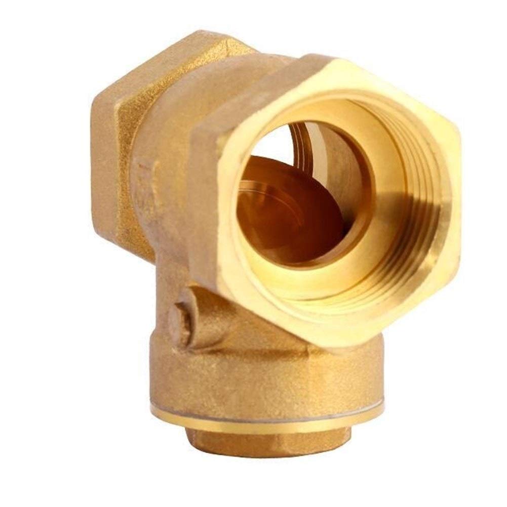 Check Valves Medium Brass Thread Screw Valve DN15 20 25 32(Dn25 0.23kg)