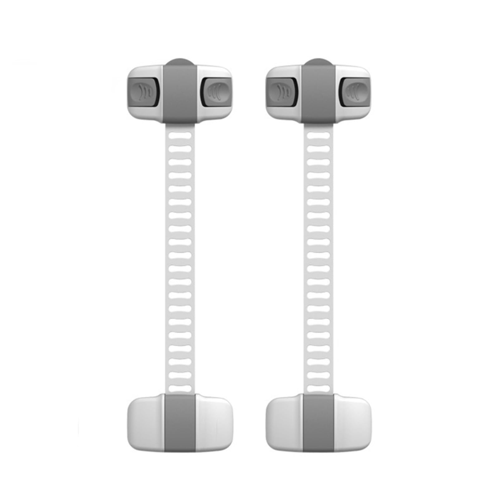 TOYANDONA Kind - Multifunktionale Schutz-kleiderschrankschlösser Für Babys Und Kleinkinder - -quetschschlösser Für Schränke (grau)