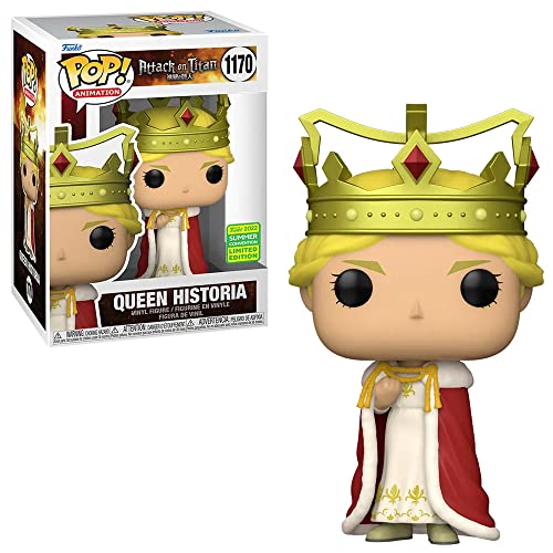 Funko Pop Queen Historia De La Serie De Animación Y Manga Attack On Titan, Limited Edition Para La Summer Convention 2022, Nº1170, Original
