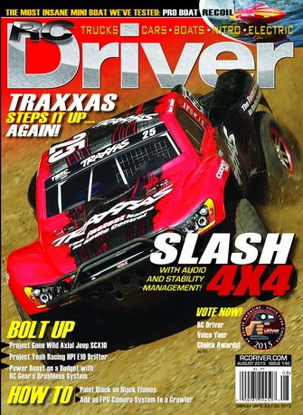RC Driver -- August 2015