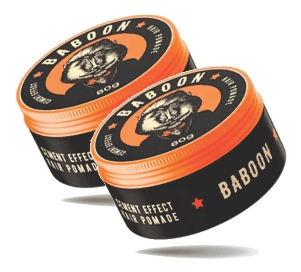 Pomada Modeladora Baboon Anti Frizz Cement Effect - 80g | Amazon