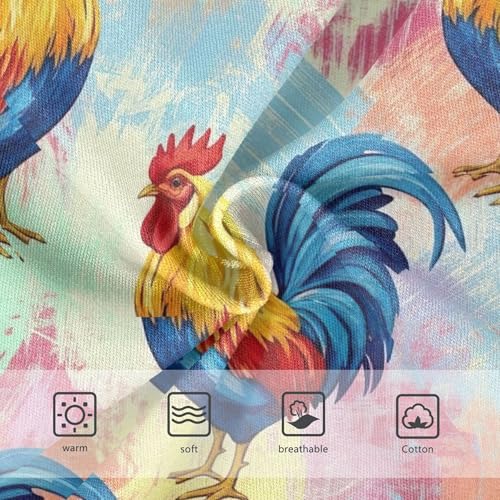 Colorful Cartoon Roosters Toddlers Underwear Floral 2t Cotton Panties for Girl Cartoon Undies Kids Briefs3