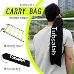 20ft Adjustable Agility Ladder with Carry Bag – Football Training Equipment & Speed Ladder for Soccer, Basketball – Agility Training Equipment for Footwork Drills - Image 4