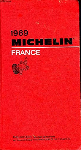 Michelin Red Guide: France, 1989