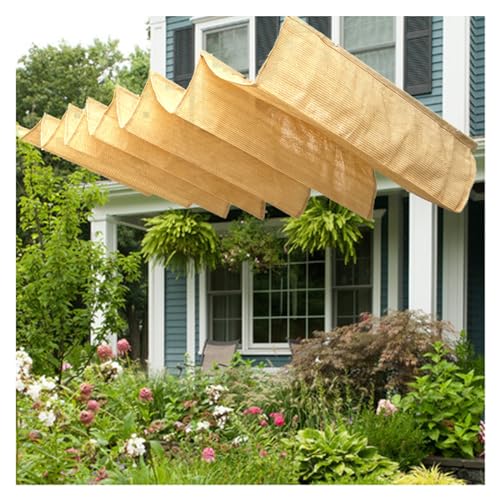 Voile d'ombrage rétractable pour pergola de terrasse et véranda