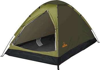 Amazon.co.jp: 2人用ドームテント 組立式 キャンプ ツーリング