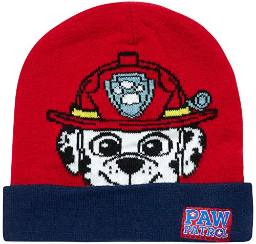 Image of Nickelodeon Boys Paw Patrol Winter Hat, 2 Pair Gloves or Mittens (Toddler /Little Boys)