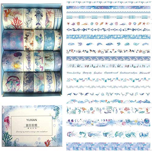 Nastro Adesivo di Carta 20 Rotoli di Mascheratura