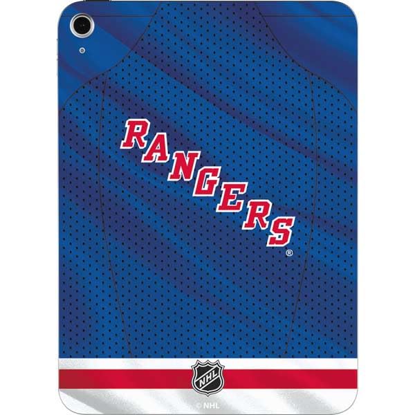 Skinit Decal Tablet Skin Compatible with iPad 11th Gen (2025) - Officially Licensed NHL New York Rangers Home Jersey Design