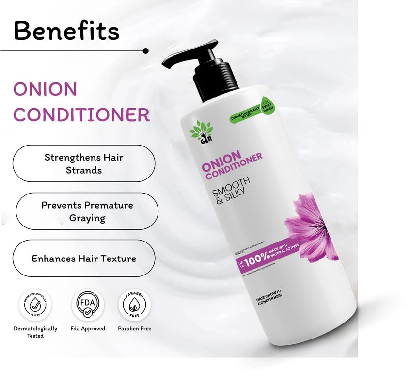 Image of GIR Red Onion Anti Hair Fall Spa Range Hair Care Set: For Smooth and Silky Hair l Onion Shampoo 1L + Onion Conditioner 1L