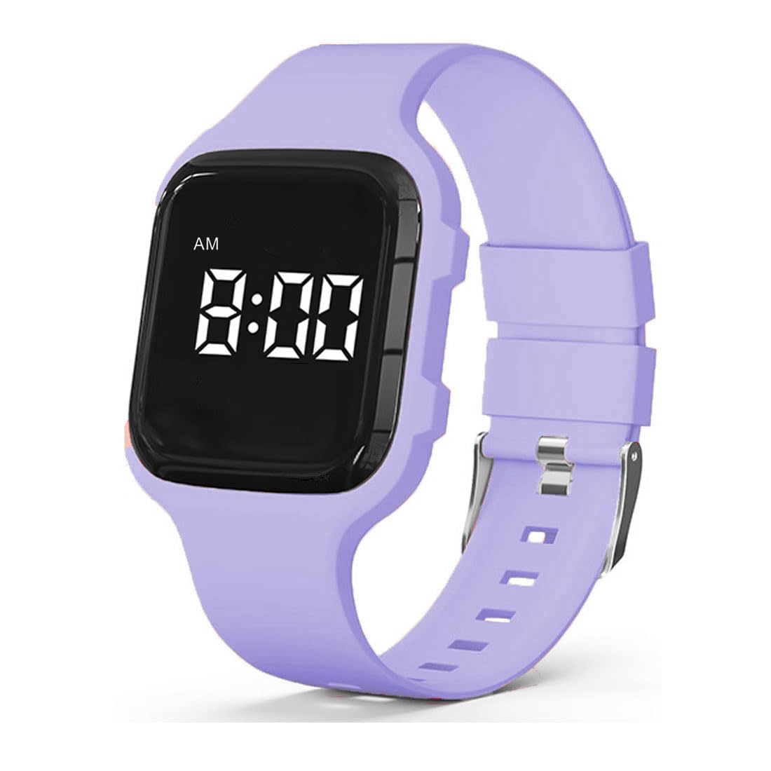 e-vibra Vibrating Alarm Watch, Potty Training Watch Waterproof Medical Reminder Watch with Timer (Purple)