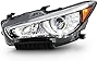 ACANII - For 2014-2022 Infiniti Q50 w/o AFS OE Style LED DRL Projector Headlight Headlamp Replacement Left Driver Side