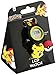 Pokemon Pikachu Slide Through Charm Style LCD Watch for Kids with Pikachu Icon Dial, Yellow and Black Case, Printed Rubber Straps, and Charms – Fun and Durable Digital Display for Boys and Girls