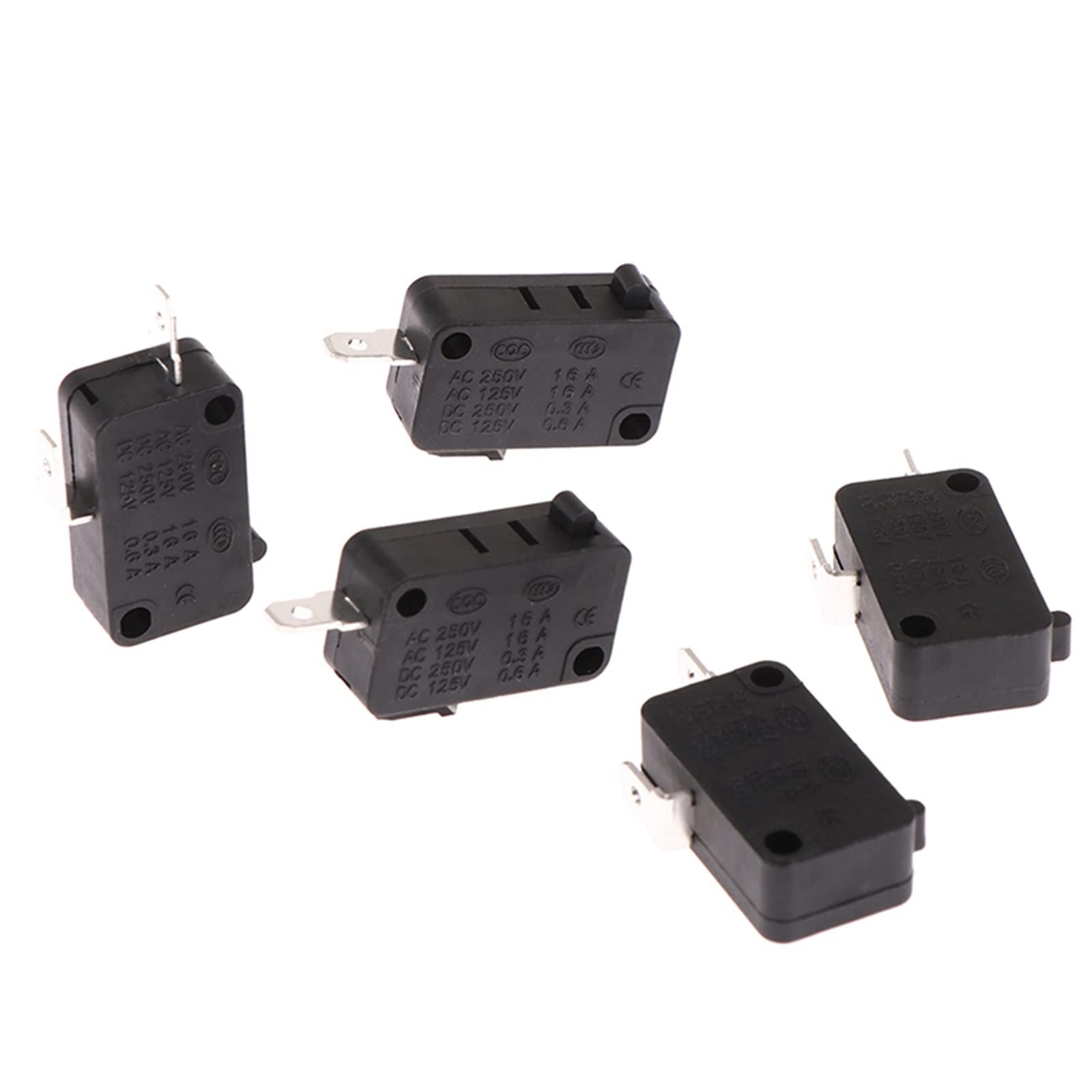 Micro-interrupteur pour micro-ondes KW1-103, contacteur de porte 16A 250V lave-linge