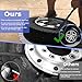 Tire Pry Bar, 33 Inch Heavy Duty Demount Spoon Lever for Tire Removal Fits Truck, Car, ATV, Motorcycle & Bike Tires, Powder Coated Black Finish (2)