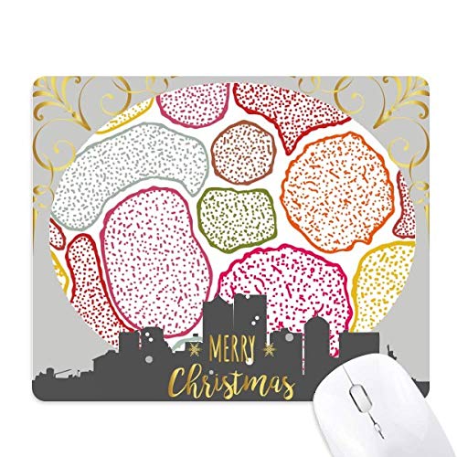 Tapis de souris en caoutchouc cellule biologique pour embellir vos nuits de Noël