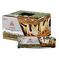 Pine Mountain Traditional 3-Hour Firelog, 6 Logs Long Burning Firelog for Campfire, Fireplace, Fire Pit, Indoor and Outdoor Use