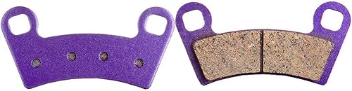 Miniatura 8 de SCITOO Pastillas de freno FA456 para Polaris Outlaw 450 2009-2010 pastillas de freno delanteras de fibra de carbono