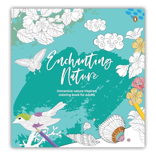 Image of Enchanting Nature: Coloring Book for Adults with Tear out Sheets | Fun and Relaxing Doodle Designs