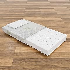 Leonardo baby - materasso antisoffoco per culla 60x125 cm alto 11 cm - sfoderabile - lavabile - guanciale antisoffoco omaggio - Made in Italy