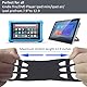 Tablet Halterung Auto, LKW Tablet Kopfstützenhalterung, Universal KFZ iPad Halter mit Silikon Haltenetz für Allen Kindle Fire, iPad und Tablet mit - Schwarz (Large Silicone Net (7.9’’-12.9’’))
