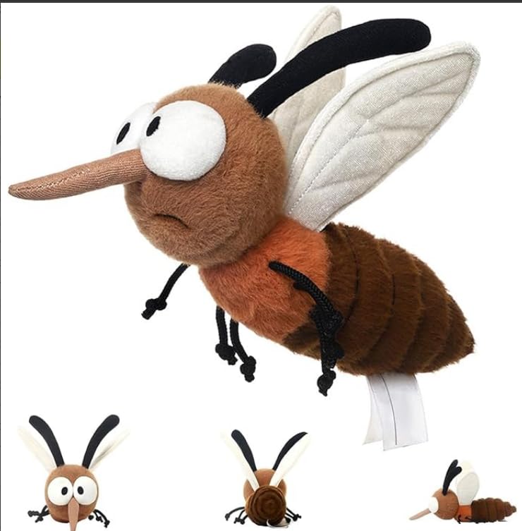 QITIXI:OU Mücken Kuscheltier