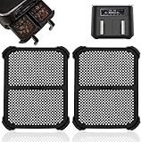 Spritzschutz Board Box für Heißluftfritteusen – Passend für verschiedene Airfryer-Modelle, Anti-Spritz & Einfach zu Reinigen (Für Philips Dual Basket 3000 (6L/3L))