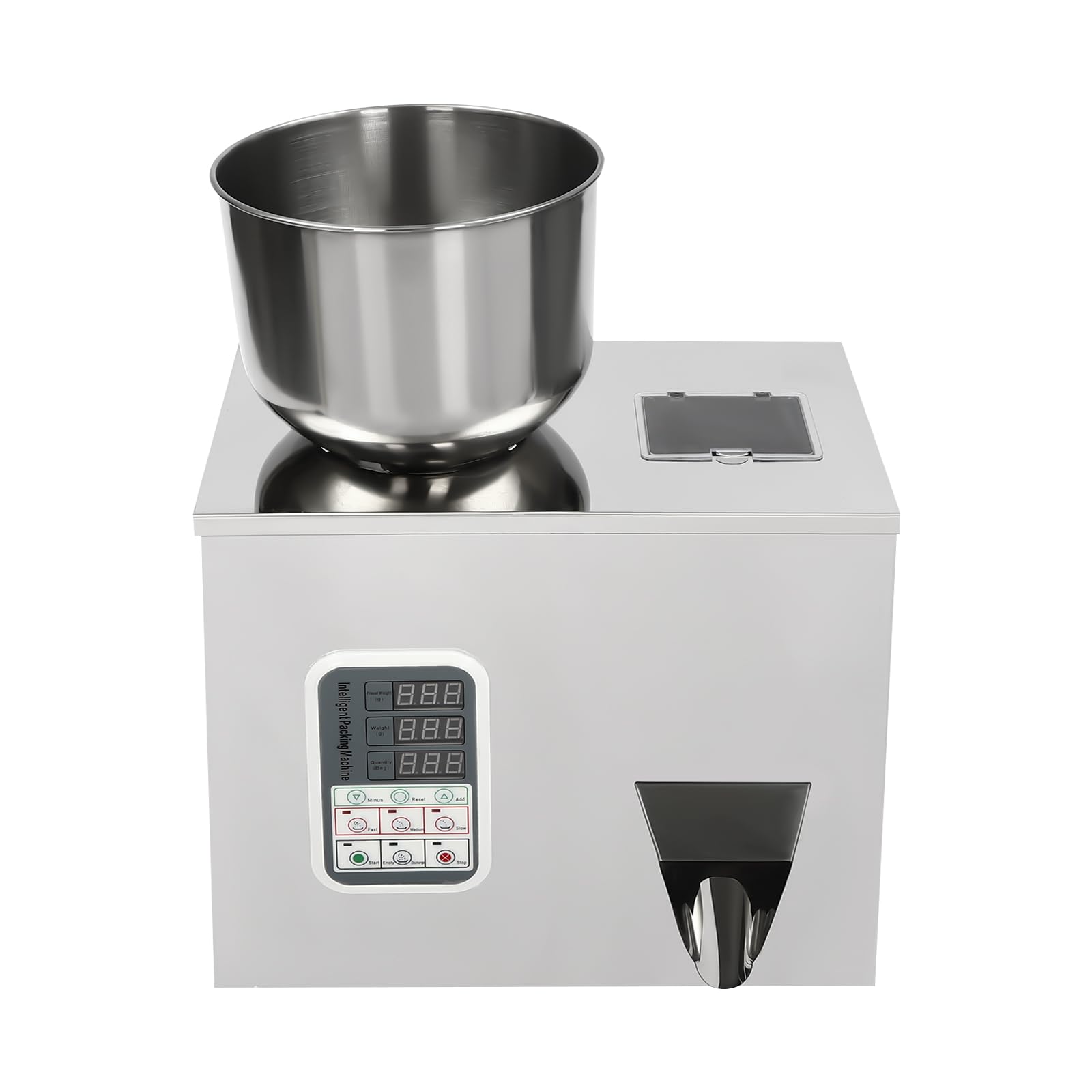 1~100g Filling Machine Automatic Filler Machine Stainless Steel Particle Weighing Filling Machine Weigh Filler for Beans Seads Grains Tea Granular Pack