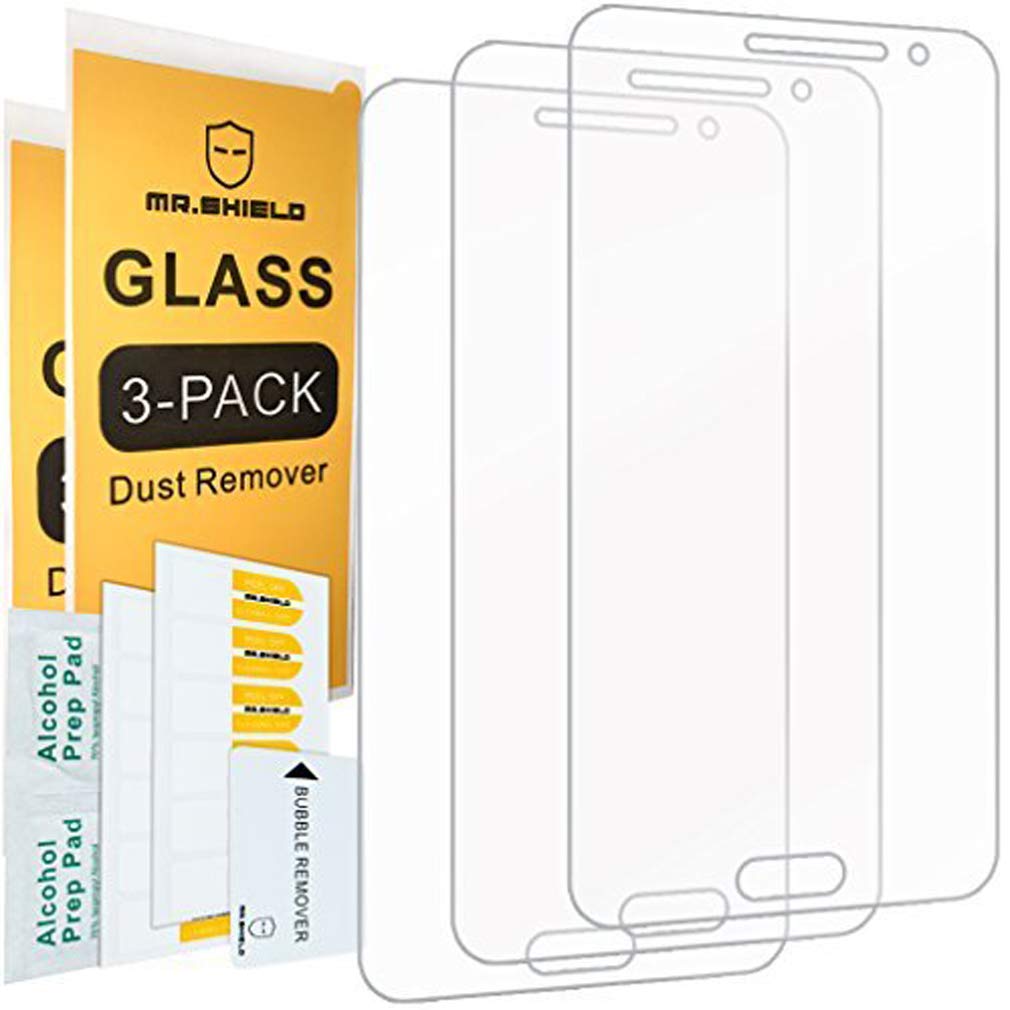 Mr.Shield [3-PACK] Designed For Samsung Galaxy J3 V/Galaxy J3V [NOT FIT FOR Galaxy J3V 2018 Version] [Tempered Glass] Screen Protector