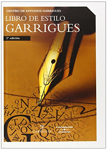 Libro de Estilo Garrigues (tapa dura) (Especial) Libro de Estilo Garrigues (tapa dura) (Especial)