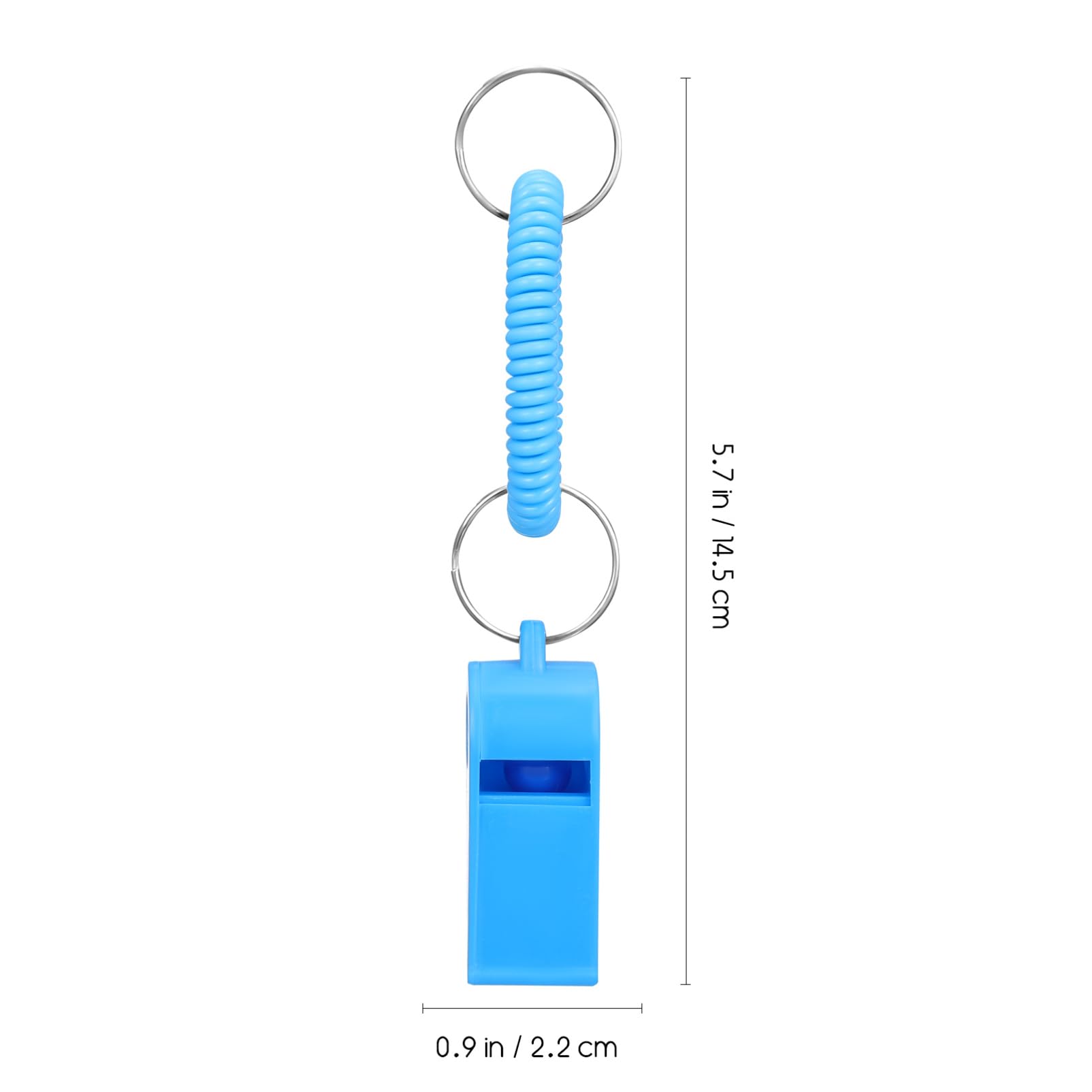 SUPVOX Sifflet en Plastique Sifflet De Sport Sifflet Portable Sifflet Coulissant Sifflet Extérieur Pet Coup De Sifflet pour Les Entraîneurs Pendentif Sifflet