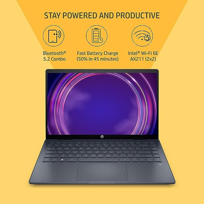 Image of HP Pavilion x360, 12th Gen Intel Core i5-1235U 16GB RAM /512GB SSD 14-inch(35.6 cm) FHD,14-ek0078TU / /