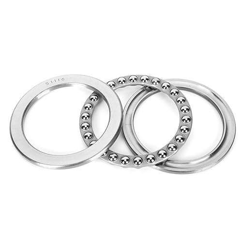 Miniatura 7 de 51116 Rodamiento de rodillos de empuje, 51116 Accesorios de presión del plano del rodamiento de rodillos de empuje para uso industrial Gancho de